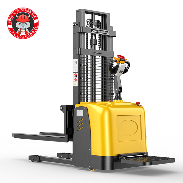 站駕式電動(dòng)堆高車